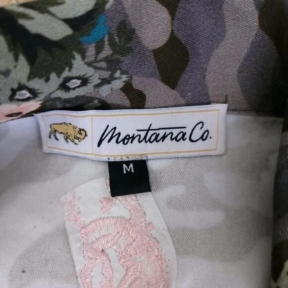 Montana Co Floral Camo Shacket Medium - Picture 10 of 10